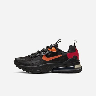 Pantofi Casual Nike Air Max 270 React Baieti Negrii Gri Deschis Portocalii Negrii | HROK-98340